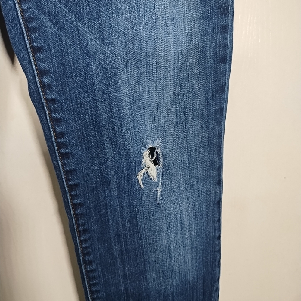 KUT from the Kloth Womens 2 Catherine Boyfriend Jeans Distressed Med Wash - Picture 4 of 8